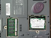 Photo Acer Travelmate 800 RAM und PCI Karte