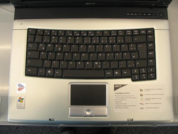 Keyboard Acer Travelmate 4101 Lci
Overview about the keyboard layout of 12 actual laptops from December 2005.
