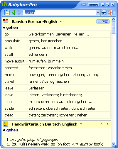 Langenscheidt 30 Tage kostenlos testen
Der einfachste Weg das umfangreiche Langenscheidt Deutsch -> Englisch und Englisch -> Deutsch Dictionary kostenlos zu testen ist über .