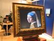Picture framing with touch screen