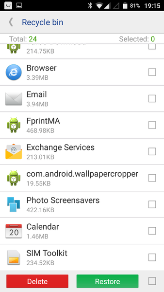 Deinstallieren am Doogee X5 MAX pro Android 6
In Settings -> Apps sah man da immer nur “Deaktivieren“ in grau. Doch wenn man root hat und den Deinstallierer, kann man alles unerwünschte löschen.
Bild 3